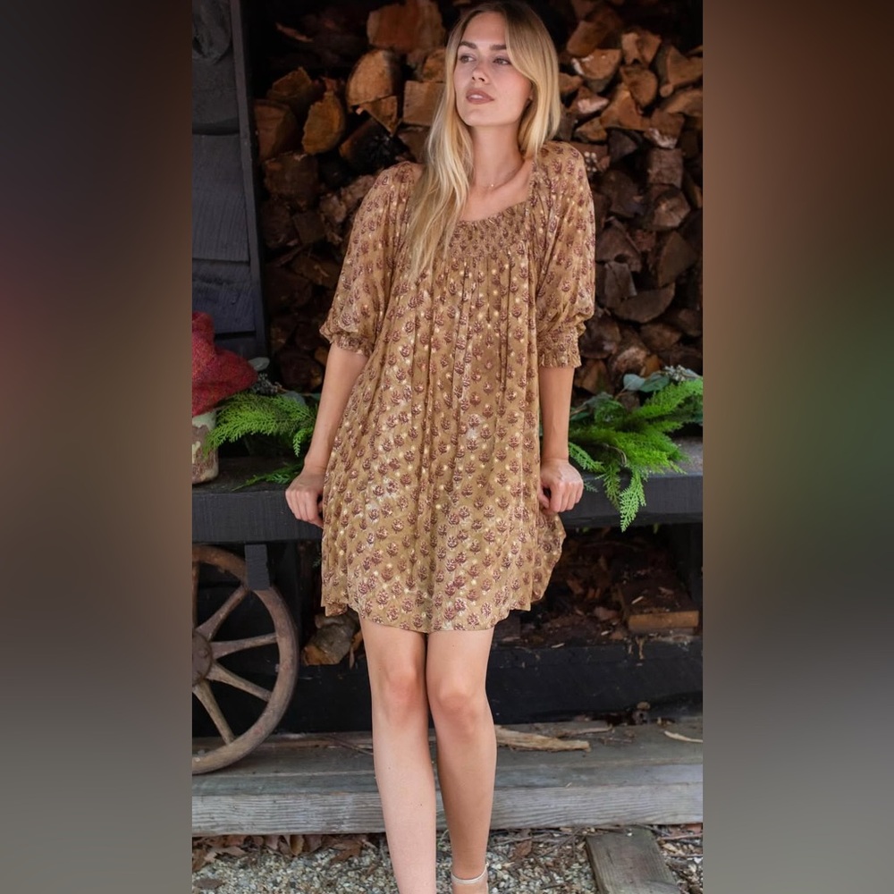 Marea Meg Dress in Tinsel Lillie, NWT